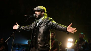 Juan Luis Guerra a casa llena en su concierto benéfico